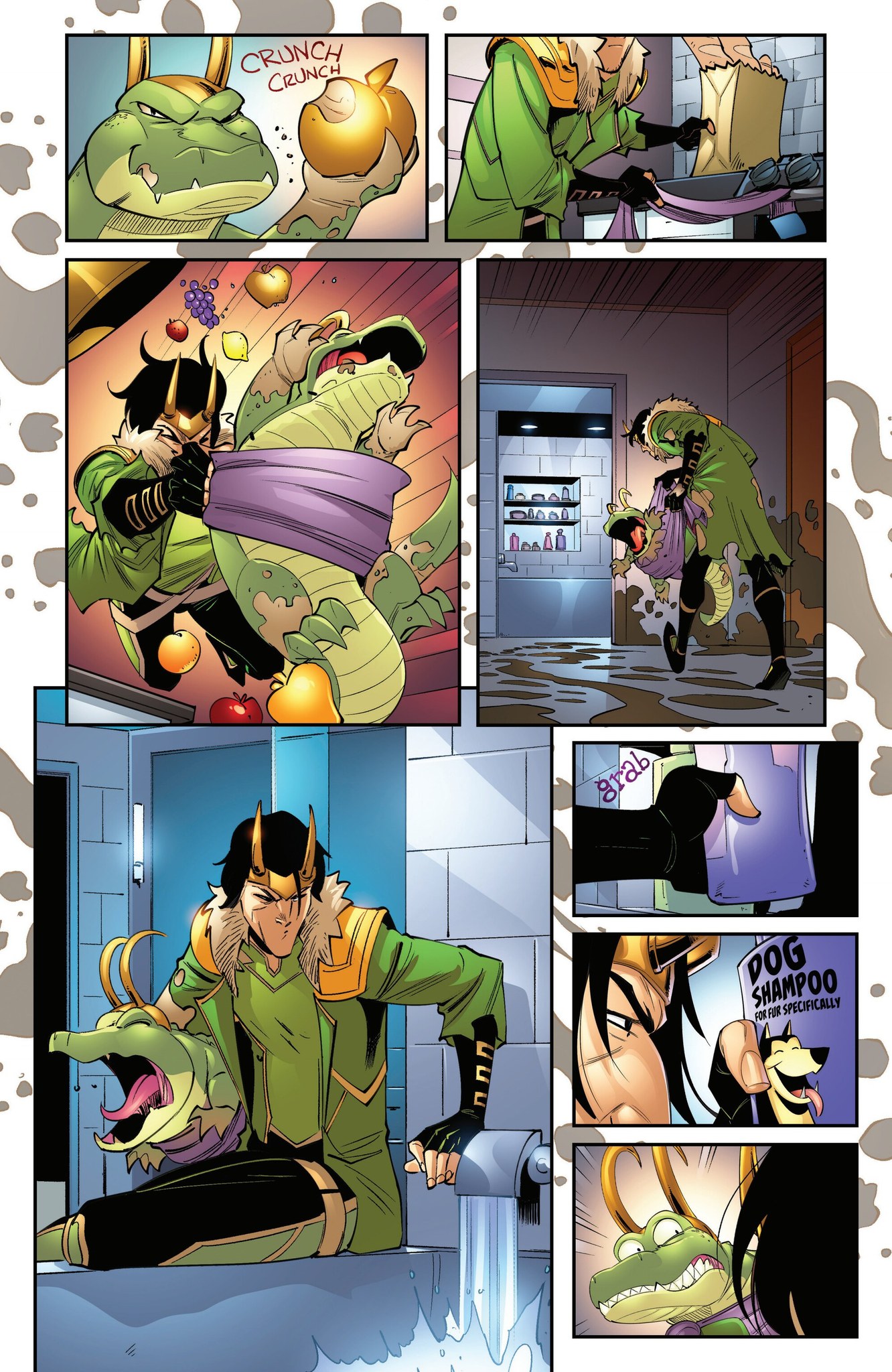 CRUNCH CRUNCH DOG SHAMPOO FOR FUR SPECIFICALLY