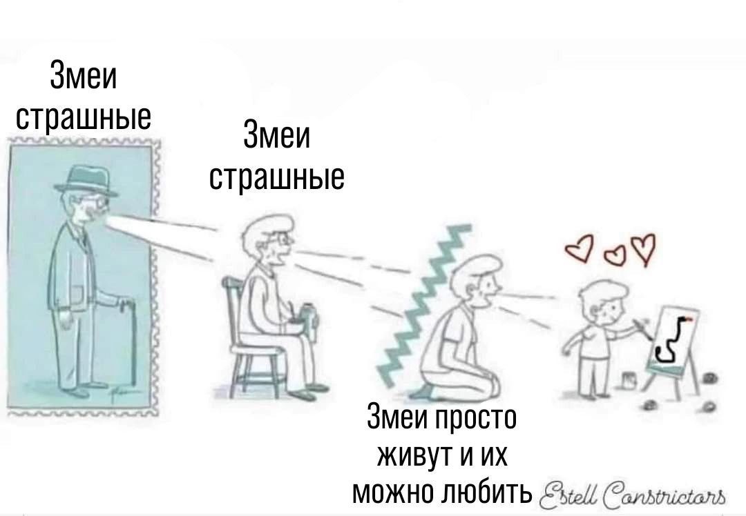 Змеи страшные Змеи страшные ٢٥٧ Змеи просто живут и их МОЖНо лЮбиТь Estell Constrictors