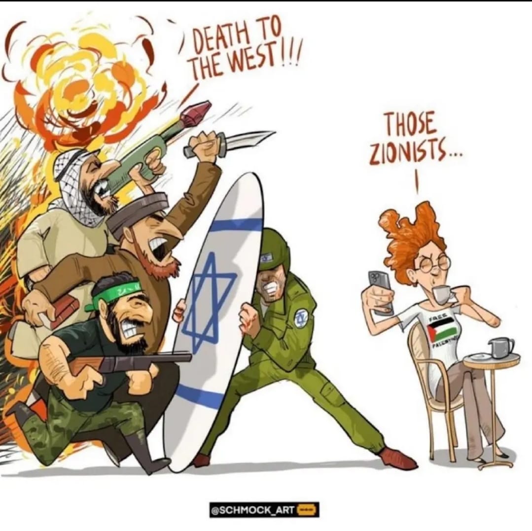 / DEATH TO THE WEST!!! @SCHMOCK_ART C* THOSE ZIONISTS...
