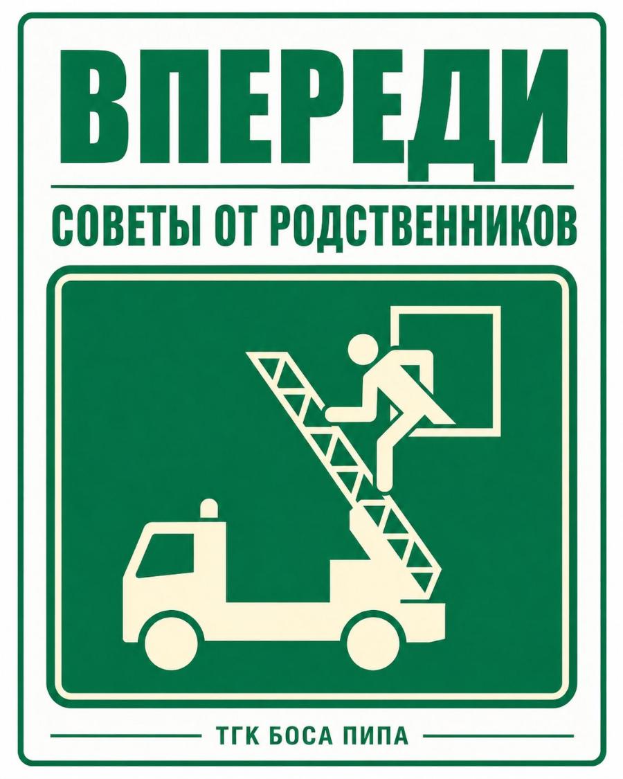 ВПЕРЕДИ СОВЕТЫ ОТ РОДСТВЕННИКОВ ТГК БОСА ПИПА