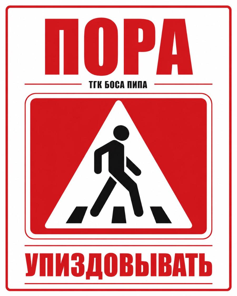 ПОРА ТГК БОСА ПИПА УПИЗДОВЫВАТЬ