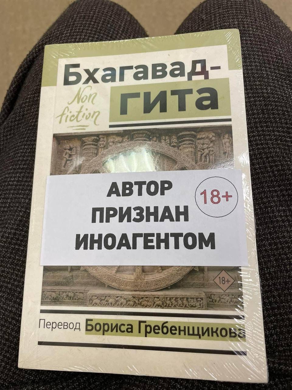 Бхагавад- Non fiction гита АВТОР ПРИЗНАН ИНОАГЕНТОМ 18+ 18+ Перевод Бориса Гребенщикова