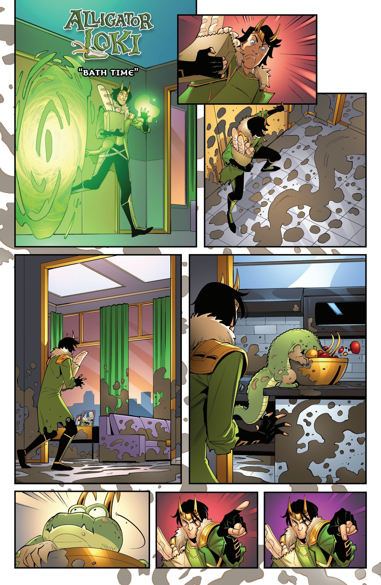 ALLIGATOR OKI "BATH TIME" Po:7